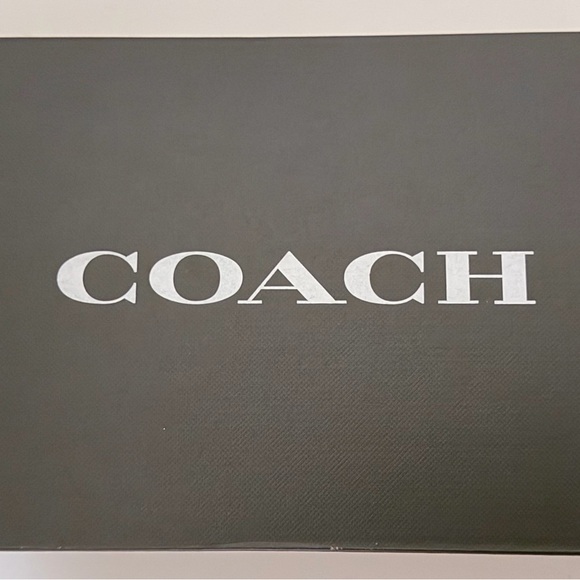 Coach Women's Dark Red Velvet Flats - Picture 5 of 5